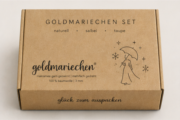 goldmariechen® makramee garn goldmariechen geschenkset