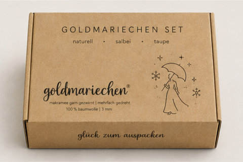 goldmariechen® makramee garn goldmariechen geschenkset