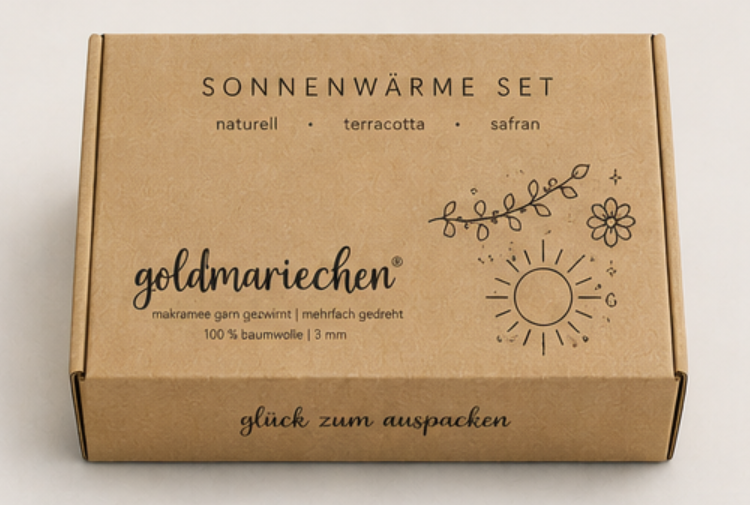 goldmariechen® goldmariechen sonnenwärme geschenkset