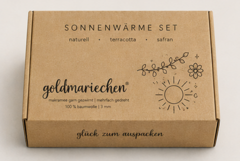 goldmariechen® goldmariechen sonnenwärme geschenkset