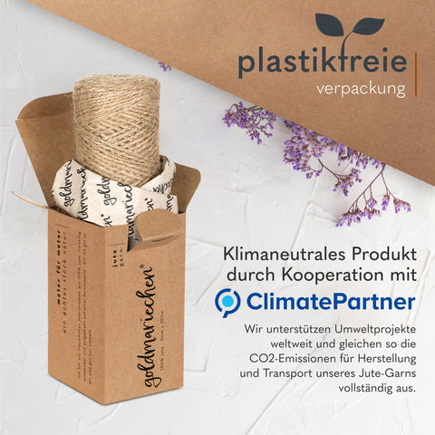 goldmariechen® jute garn | ca. 2mm x 200m