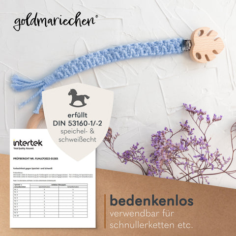 schnullerkette himmelblau